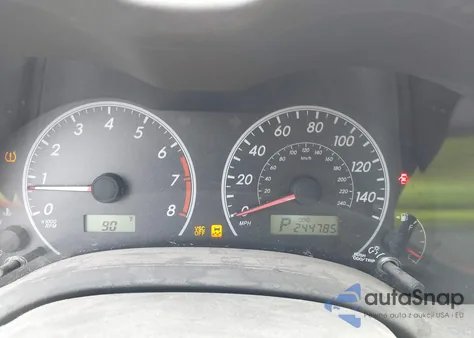 2010 Toyota Corolla Le из США, поврежденный, VIN 2T1BU4EE3AC482821